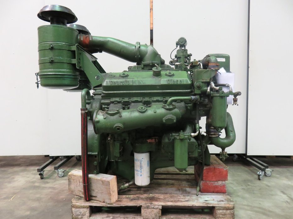 Detroit Diesel 8v 71n Diesel Engine Pool Trading