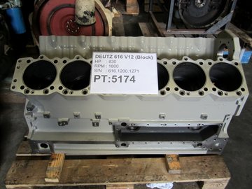 DEUTZ TBD 616 V12 (CYLINDERBLOCK/12277264/12314195/12277748)
