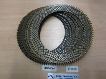 TWIN DISC MG-516 (PLATE, FRICTION CLUTCH/206106P)