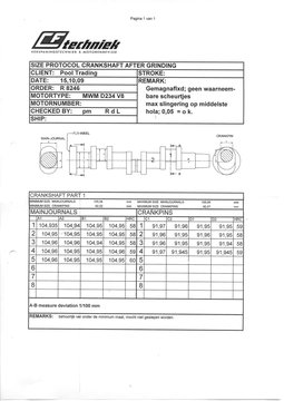 MWM 234 V8 (CRANKSHAFT/12189902/12163118)
