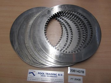 TWIN DISC MG-516 (PLATE, CLUTCH, STEEL, DRIVEN/206107B)