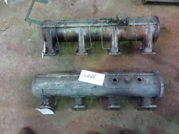 DEUTZ SBA 12M 816 (CHARGE AIR PIPE/04007126/04007127)