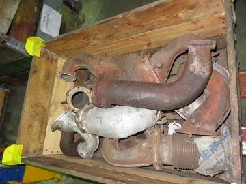 DEUTZ 816 (EXHAUST CORRUGATED TUBE AND ELBOW/3381229/4001425