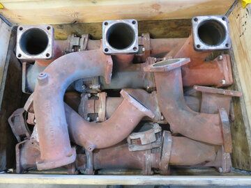 DEUTZ SBV 12M 628 (EXHAUST PARTS/05062527/05062517)